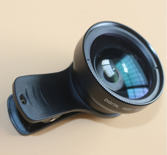Phone Lens kit 0.45x Super Wide Angle & 12.5x Super Macro Lens HD Camera