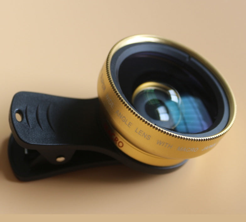 Phone Lens kit 0.45x Super Wide Angle & 12.5x Super Macro Lens HD Camera