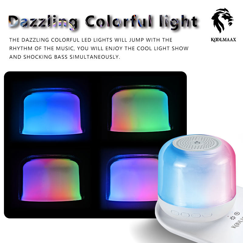 Night Light Charger 3 in 1 with Bedside Lamp Versatile New Trend