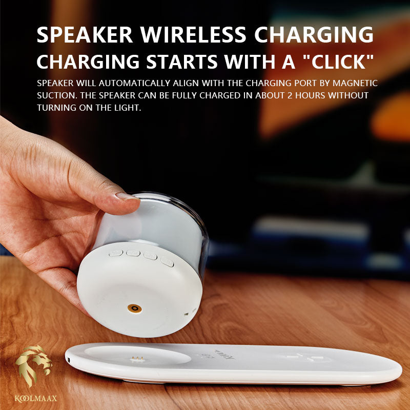 Night Light Charger 3 in 1 with Bedside Lamp Versatile New Trend